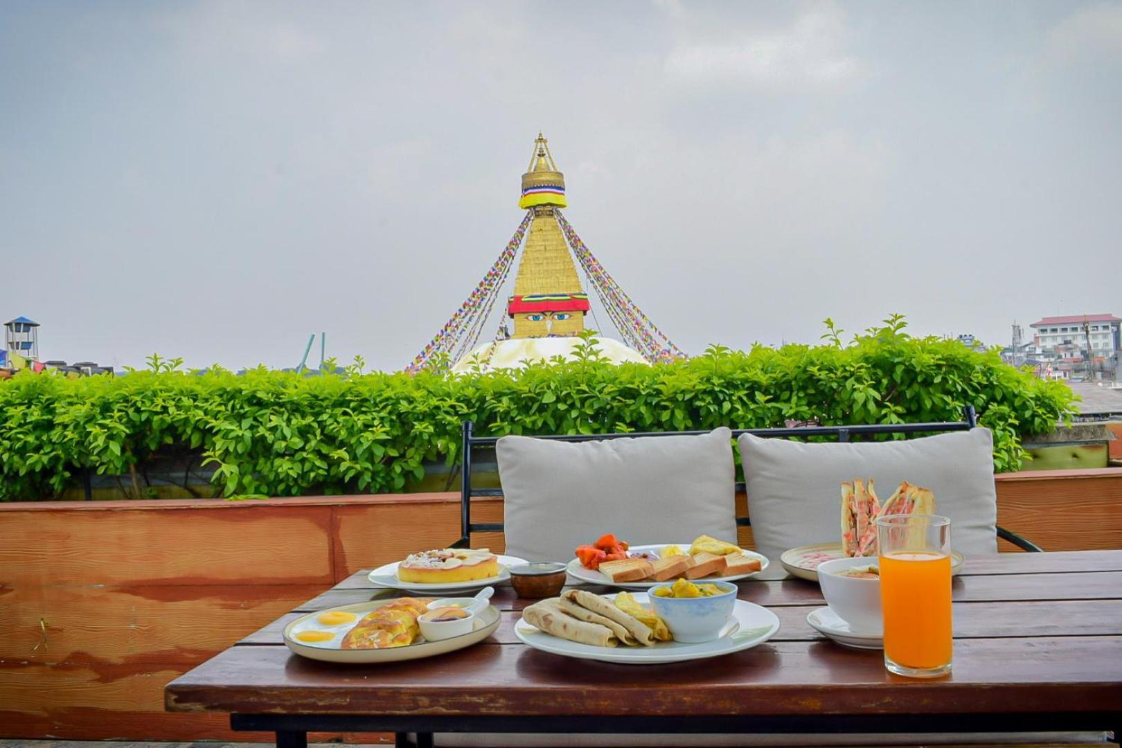 Boudha Mandala Hotel Катманду Экстерьер фото